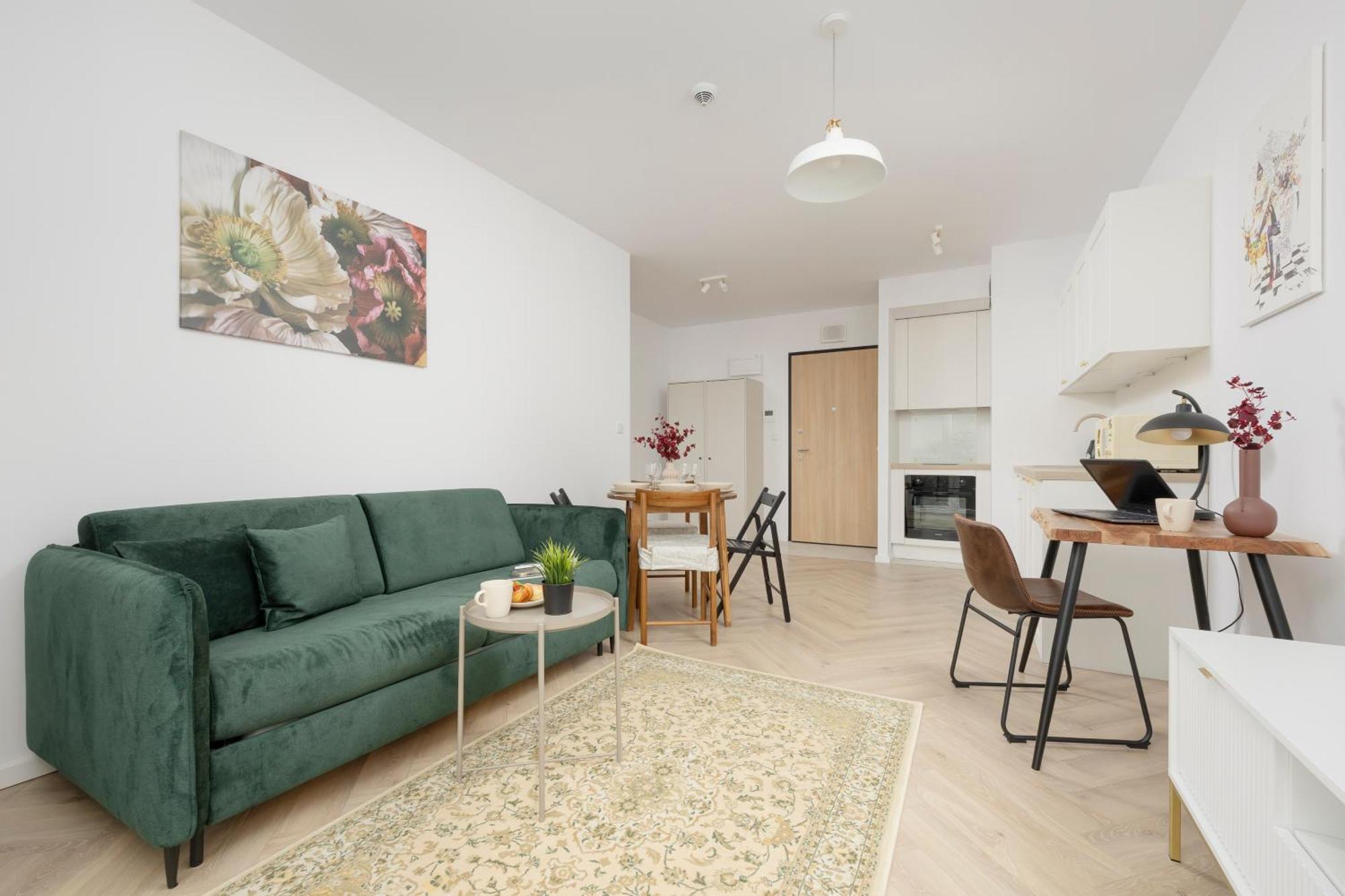 Modern Apartment With Balcony Near Aleje Jerozolimskie By Noclegi Renters Warszawa Eksteriør bilde